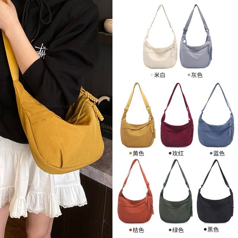 斜挎饺子包女新款轻便休闲时尚斜跨热销女包包韩国小众通勤单肩包,淘宝优惠券,粉丝福利购,淘宝优惠卷