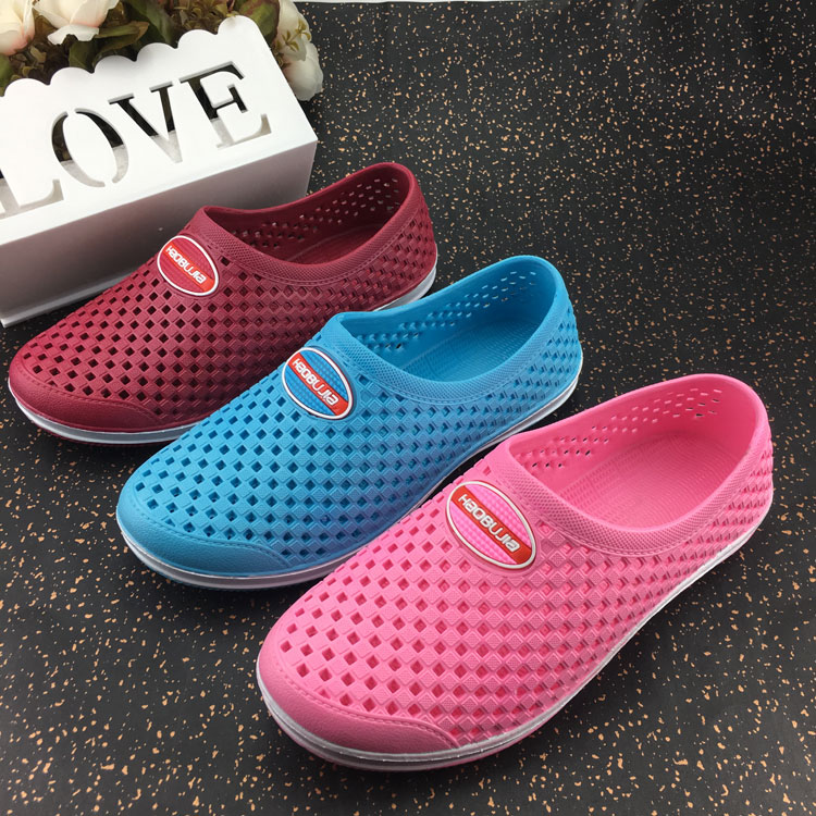 包头凉鞋2020新款女夏情侣男女平底镂空洞洞鞋沙滩鞋鞋软底塑料鞋,淘宝优惠券,粉丝福利购,淘宝优惠卷