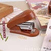 Kapibala mini stapler set for primary school students to bind test paper materials, office desktop, small and labor-saving