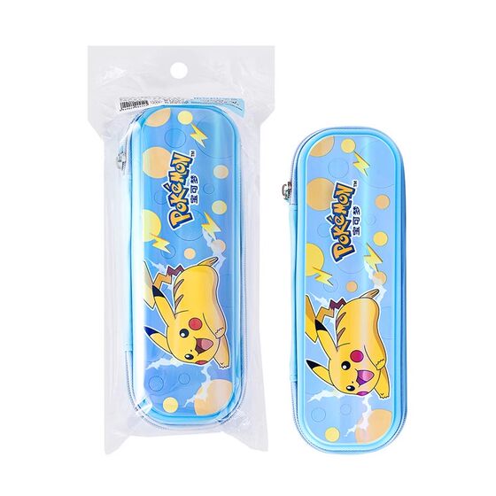 Yizheng Pokémon 3D raster pencil box genuine Pikachu peripheral large-capacity storage pencil case for elementary school students