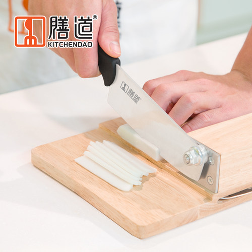 膳道切玉米段神器切玉米切年糕刀阿胶糕牛轧糖切片刀鸭脖腊鸭切刀 - 图0