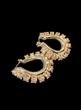 NVNVTHUI天然女时髦项链耳环