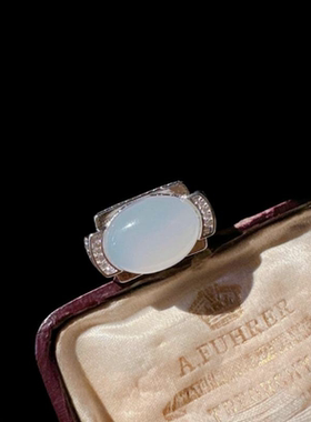 冰种白玉髓葫芦宝石项链水灵水灵镀18K金荔枝冻玉髓平安扣耳环