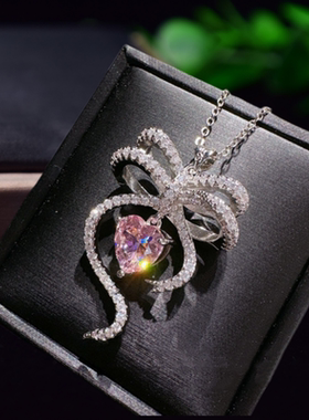 女天然锆石小香风项链手链耳钉