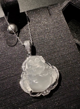 荔枝冻好看葫芦宝石吊坠项链 水灵水灵 妃子笑 玉髓佛公项链