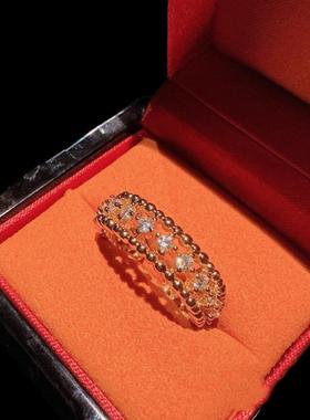 年会珠宝古法錾雕箴言绿松石福珠手链 金弦线车花 滚边珠锆石手镯