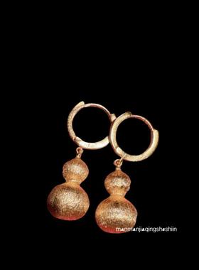 情侣款福运福禄挂坠小众设计项链