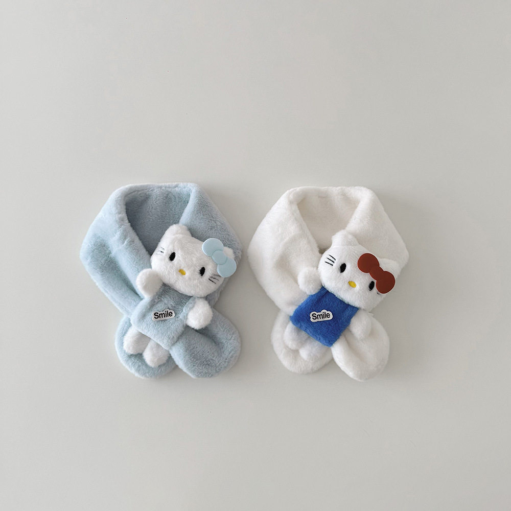 宝宝围脖秋冬季保暖女童毛绒脖套男孩加绒加厚2025新款儿童围巾冬,淘宝优惠券,粉丝福利购,淘宝优惠卷