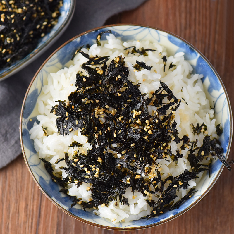 谷色食品专营店光庆海苔碎芝麻拌饭海苔碎韩国肉松饭团即食炒海苔儿童海苔拌饭料2