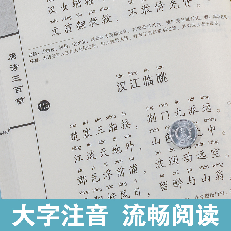 尚雅国学经典 唐诗宋词元曲 大字注音版全本全集完整版无删减 唐诗宋词元曲三百首 中国古典诗词诗歌正版书籍 邓启铜注释 南京大学 - 图0