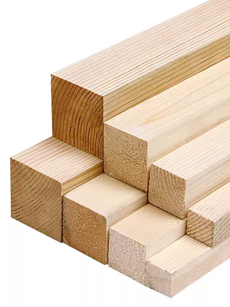 定制木方实木条原木实木松木木板木方方木条龙骨立柱隔断长木板 - 图1