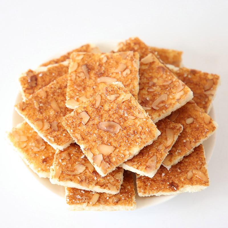 好吃点香脆杏仁饼干108g袋装韧性达利食品特产休闲早餐办公室零食 - 图2