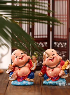妙工坊手办摆件招财财神树脂客厅
