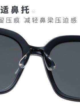 温州市珍视光学新款偏光防晒太阳镜女方框高级感显脸小90硅胶非墨
