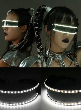 演出发光眼镜LED七彩发光手套