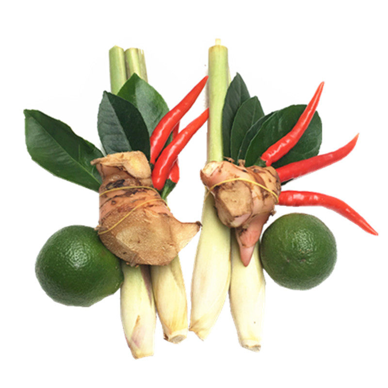 泰国冬阴功汤料组合新鲜香料香茅草青柠檬南姜柠檬叶香菜罗勒搭配,淘宝优惠券,粉丝福利购,淘宝优惠卷