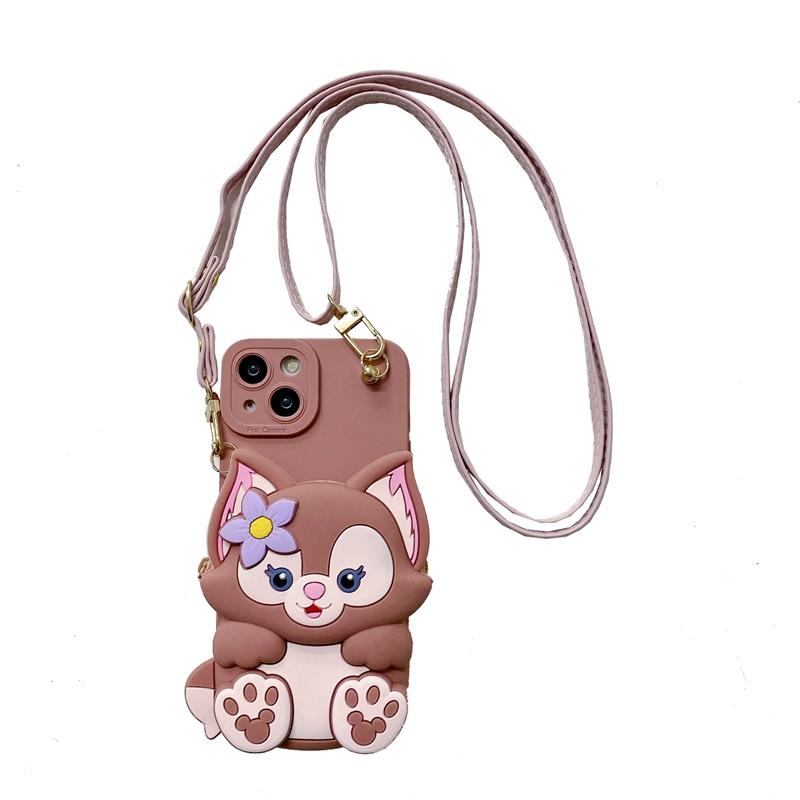 卡通零钱包iqoo z7x适用vivox90s手机壳x80/x70pro新款x60女vivos17/s16/s15/s12防摔y77斜跨y78全包iqoo11保 - 图3