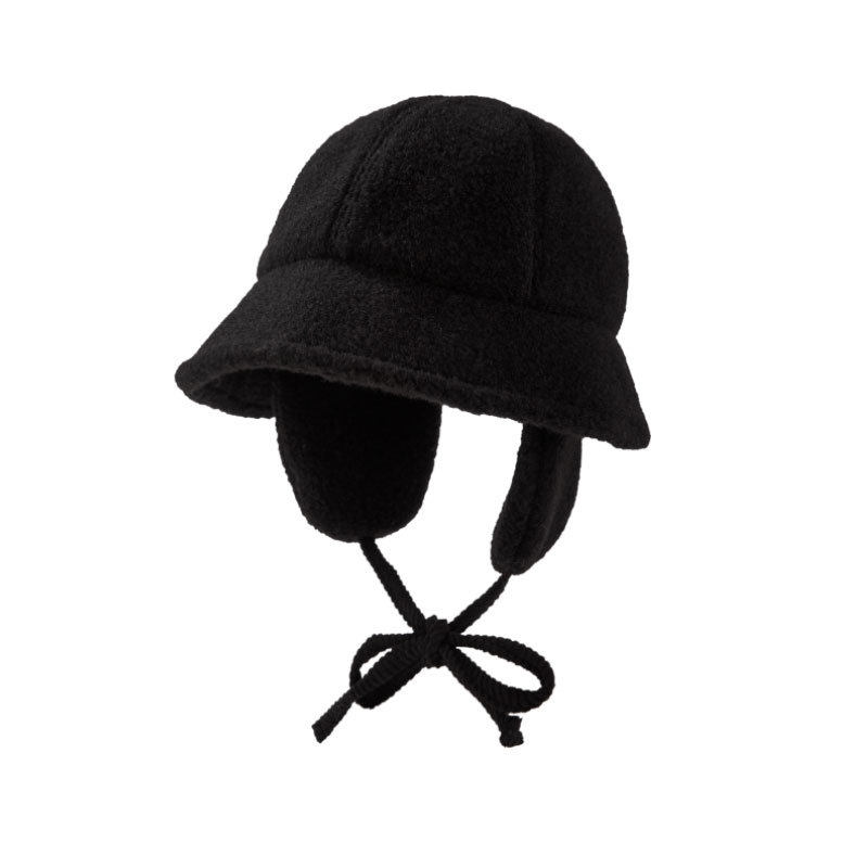 2025冬季新款韩版羊羔绒护耳渔夫帽女可拆卸保暖显脸小加厚防寒帽,淘宝优惠券,粉丝福利购,淘宝优惠卷