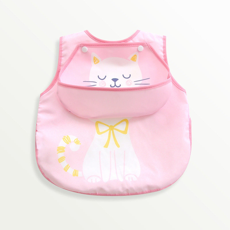 儿童罩衣防水防脏反穿衣宝宝围兜婴幼儿吃饭衣背心春夏季 薄款,淘宝优惠券,粉丝福利购,淘宝优惠卷