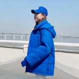 Короткий пуховик с пухом, демисезонная куртка, коллекция 2022