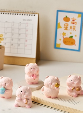 可爱卡通治愈动物小摆件稳定情绪