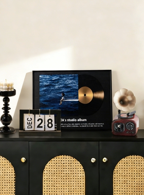 中古风入户门玄关装饰新中式摆画