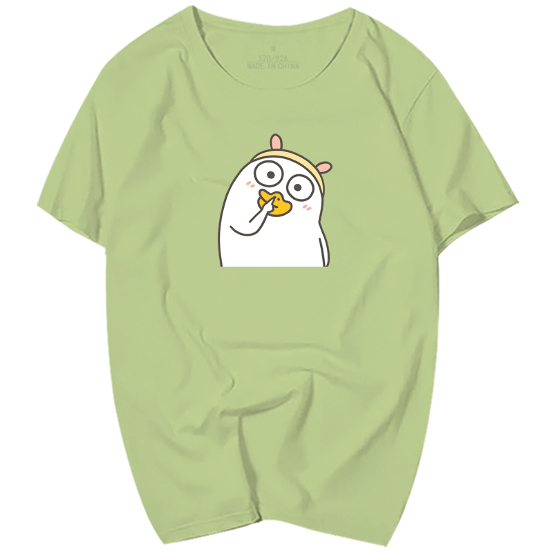 2021夏季新品小刘鸭联名款定制t恤 skbanruT恤