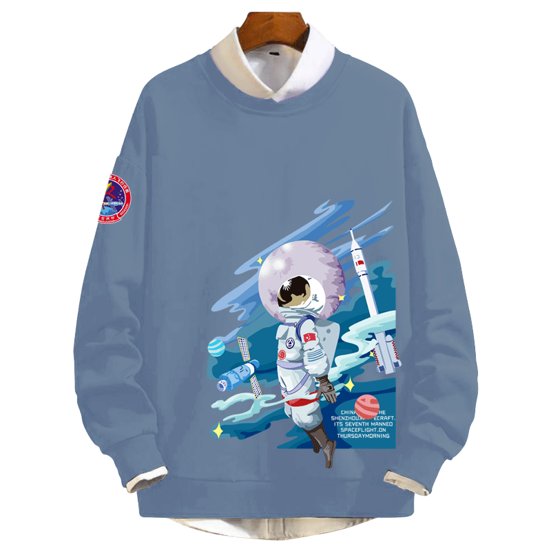 中国航天联名神舟十二号空间站卫衣 skbanru卫衣