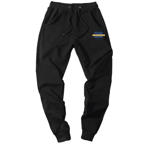 勇士队圣诞大战周边篮球运动库里男女情侣可定制休闲裤运动裤长裤 - 图0