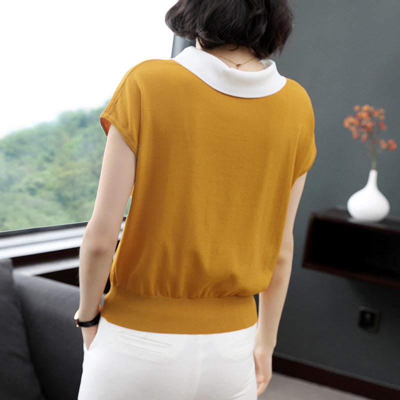 2020中年夏装新款翻领套头短袖t恤 inspot印点服饰T恤