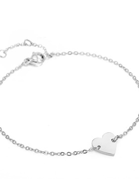 瑞士 Francesca 法式轻奢手饰新款爱心手链镀金手镯 情侣爱恋手链