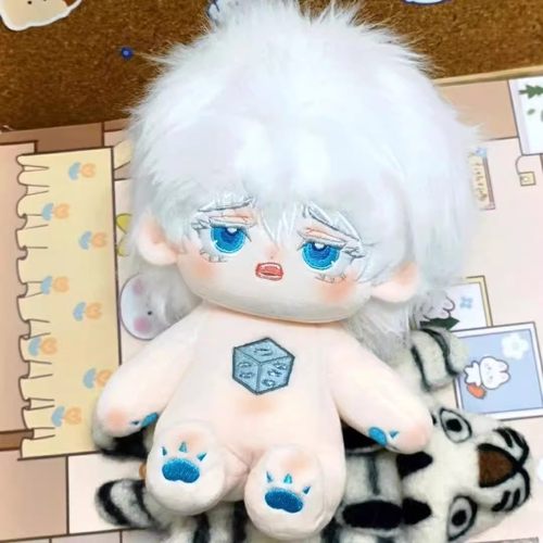 五条悟棉花娃娃动漫咒术回战周边同人娃娃不屑一悟送男女生日礼物 - 图3