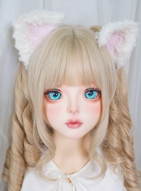 卷毛猫耳朵可爱少女甜美软妹头饰