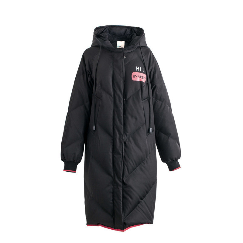 茵曼旗舰店冬款茵蔓防冻裂潮羽绒服 茵曼翰飞羽绒服