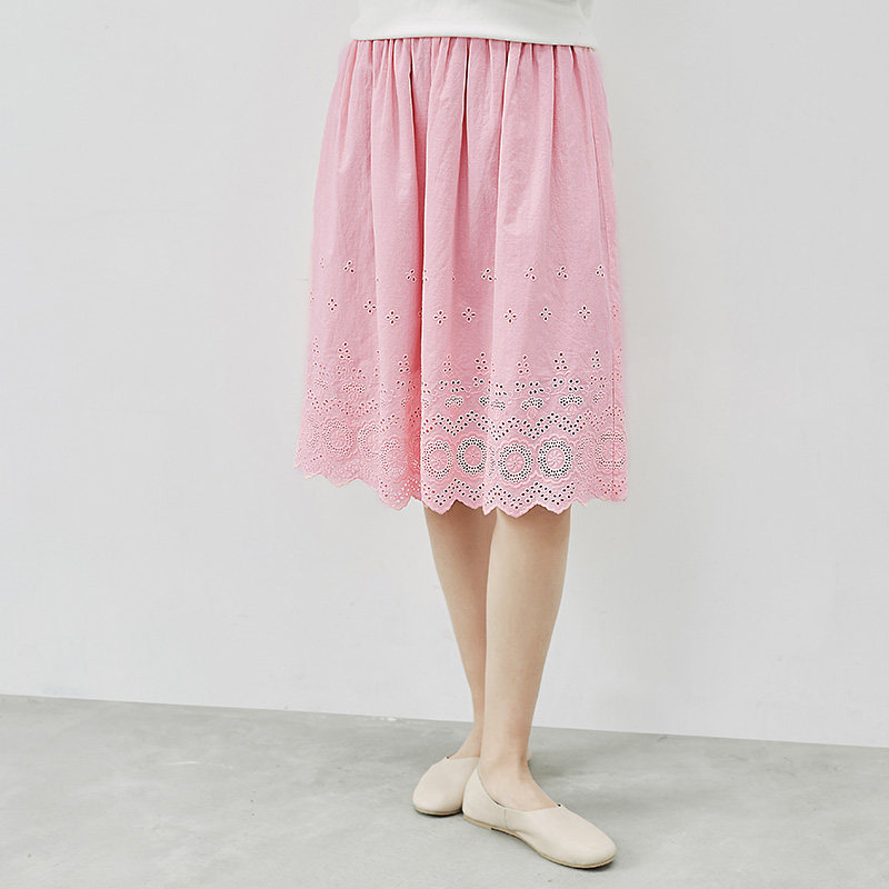  茵曼翰飞半身裙