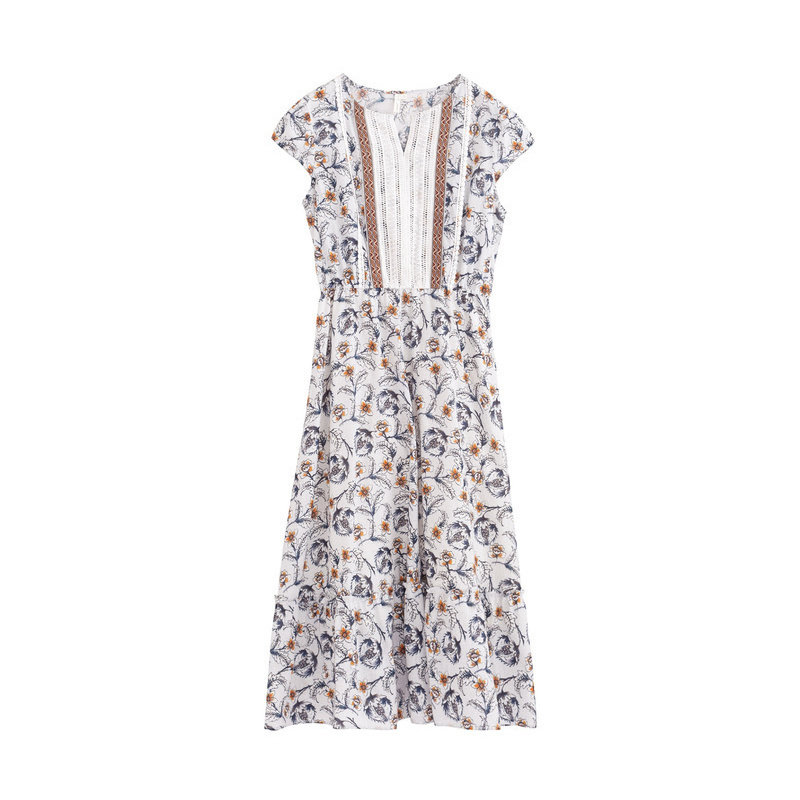 清仓特价茵曼 茵曼翰飞连衣裙