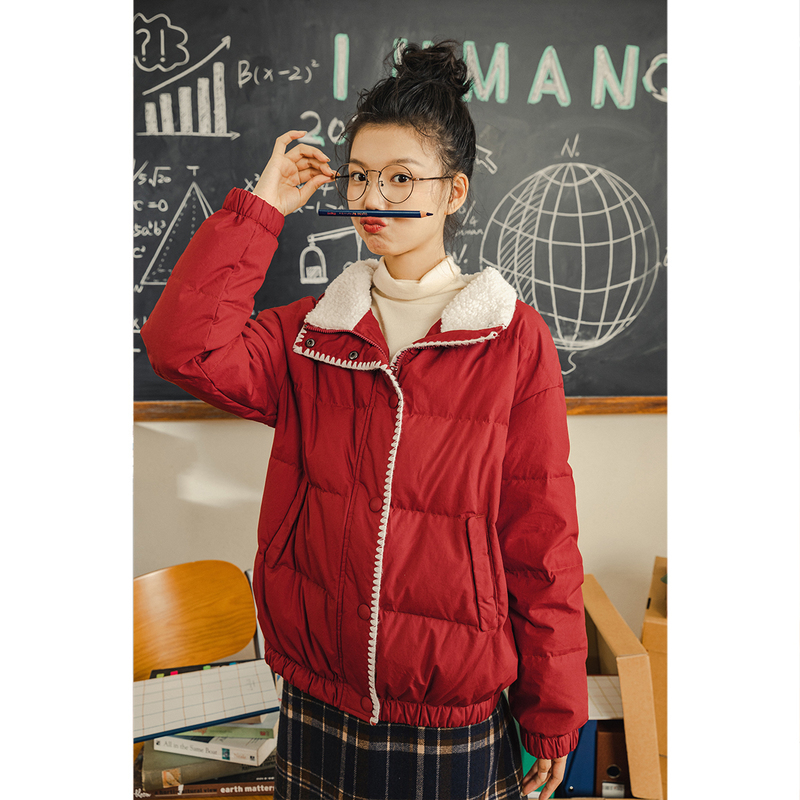 茵曼旗舰店茵蔓轻薄款2020年羽绒服 茵曼翰飞羽绒服