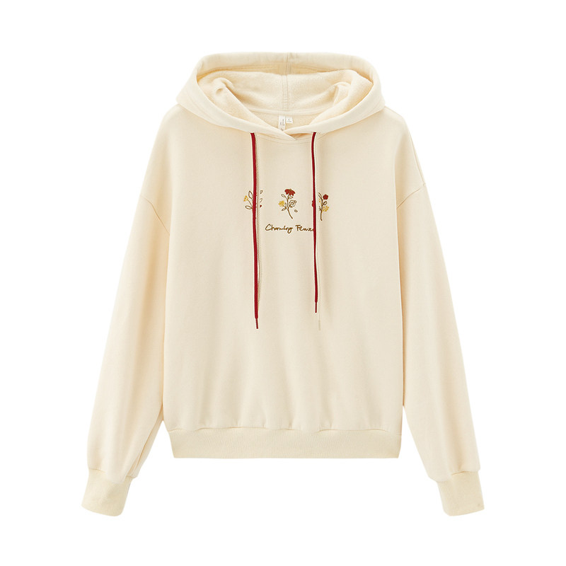 茵曼高腰套头新款2020年秋季秋卫衣 茵曼翰飞卫衣/绒衫