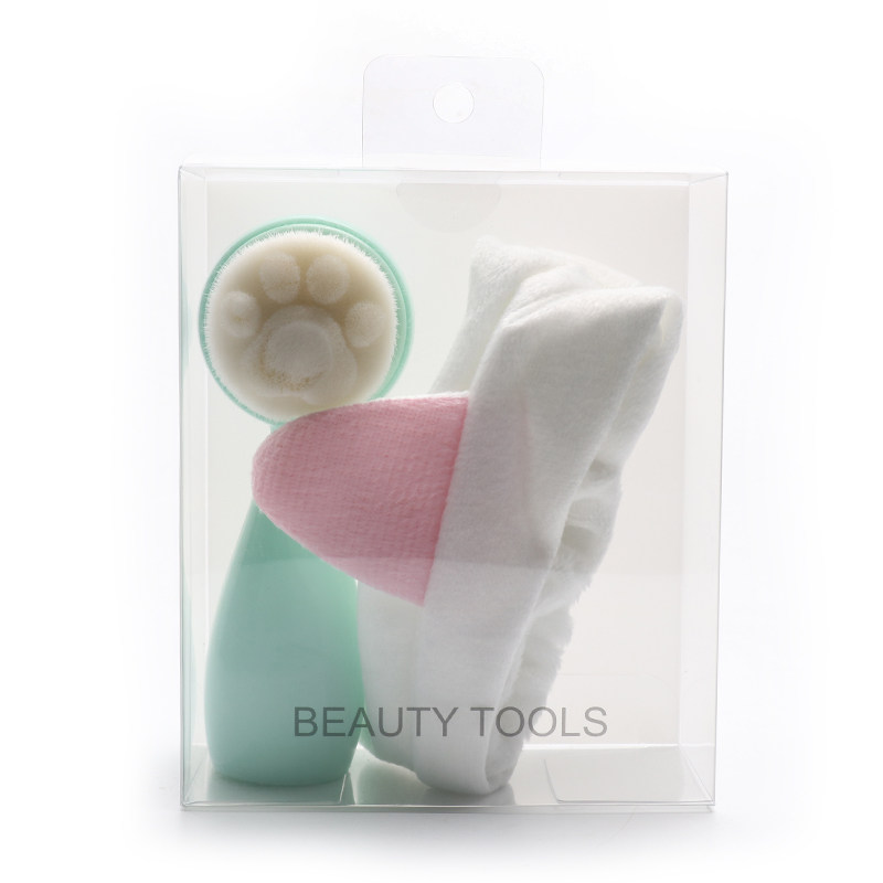 洗脸刷束发带洗护套装洁面神器面部清洁仪便携套装深层清洁毛孔刷,淘宝优惠券,粉丝福利购,淘宝优惠卷