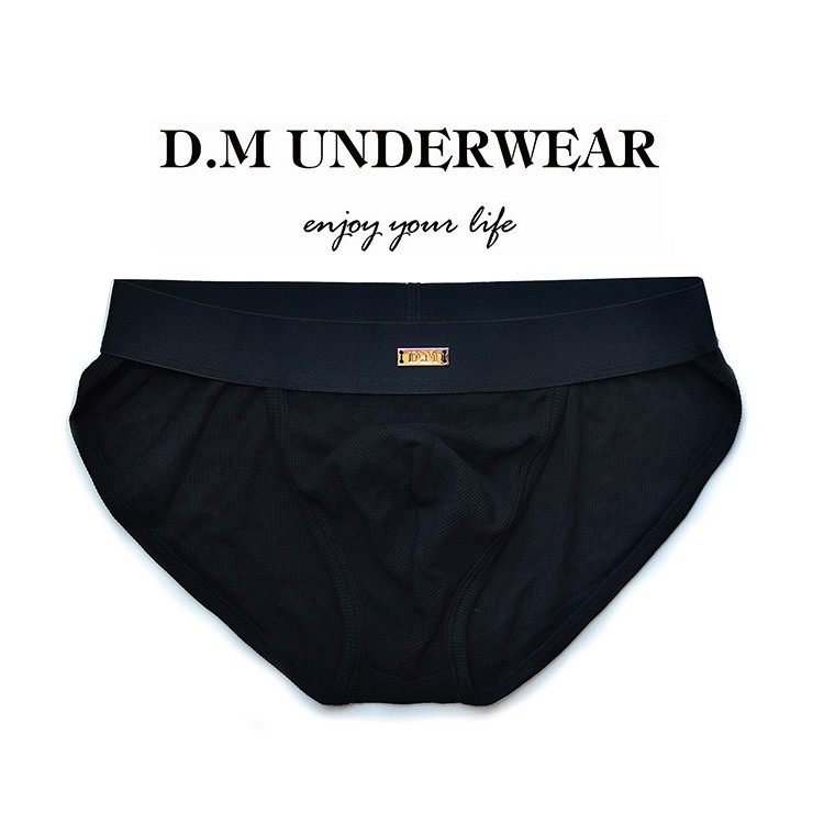 D.M男士内裤黑白纯色打底三角裤潮青年高叉基础性感低腰运动裤衩,淘宝优惠券,粉丝福利购,淘宝优惠卷