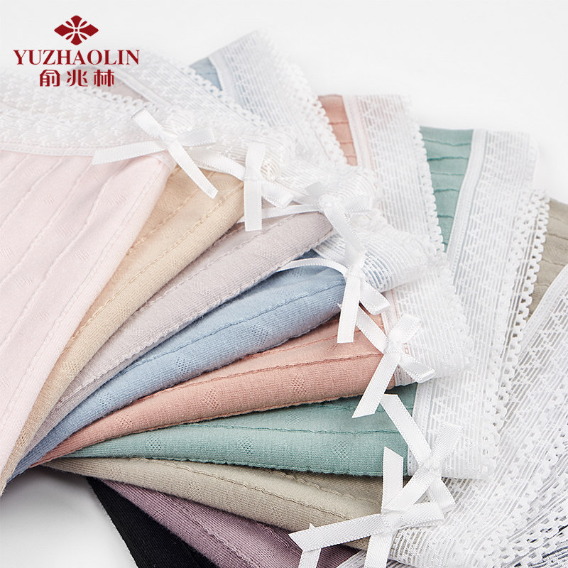 俞兆林女士纯棉档100%全棉裆内裤 俞兆林挚丞内裤