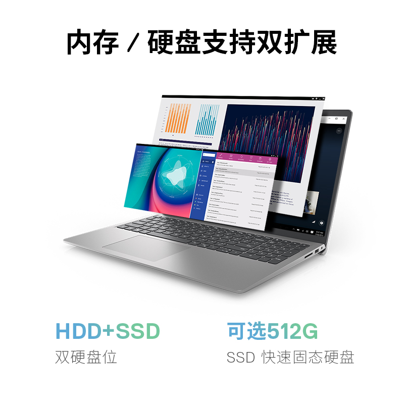 Dell/戴尔 灵越 INS3511 11代英特尔酷睿i5便携轻薄本笔记本官翻 - 图1