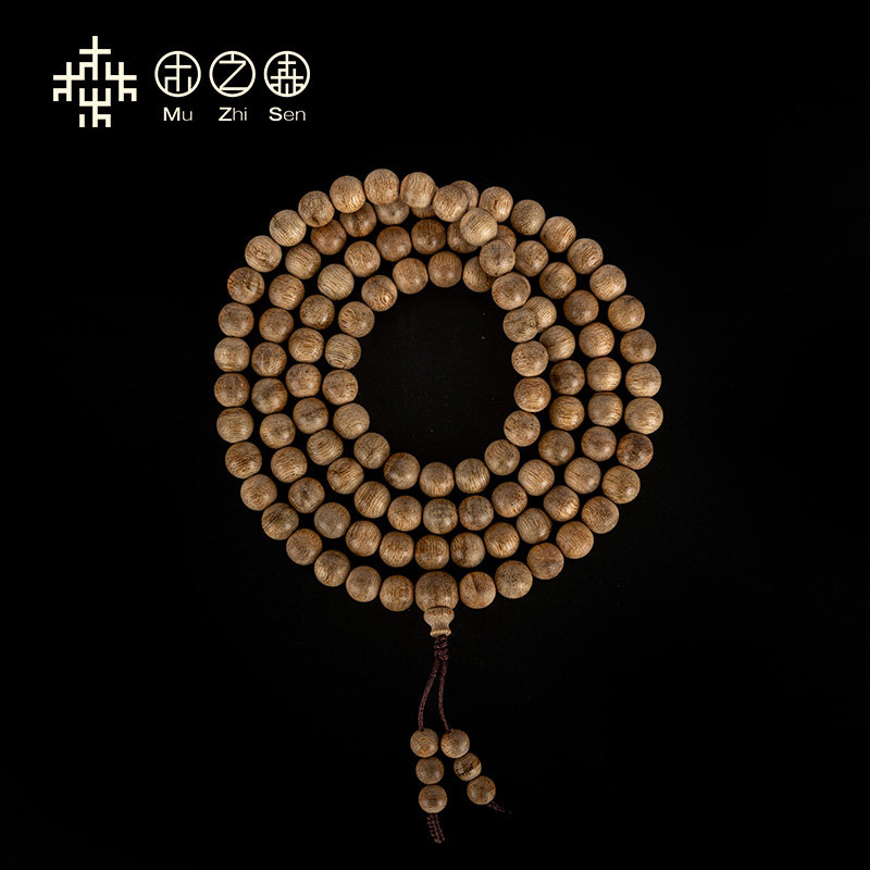 【暗香浮动】柬埔寨沉香念珠8mm*20.3g天然风化老料佛珠手链保真,淘宝优惠券,粉丝福利购,淘宝优惠卷