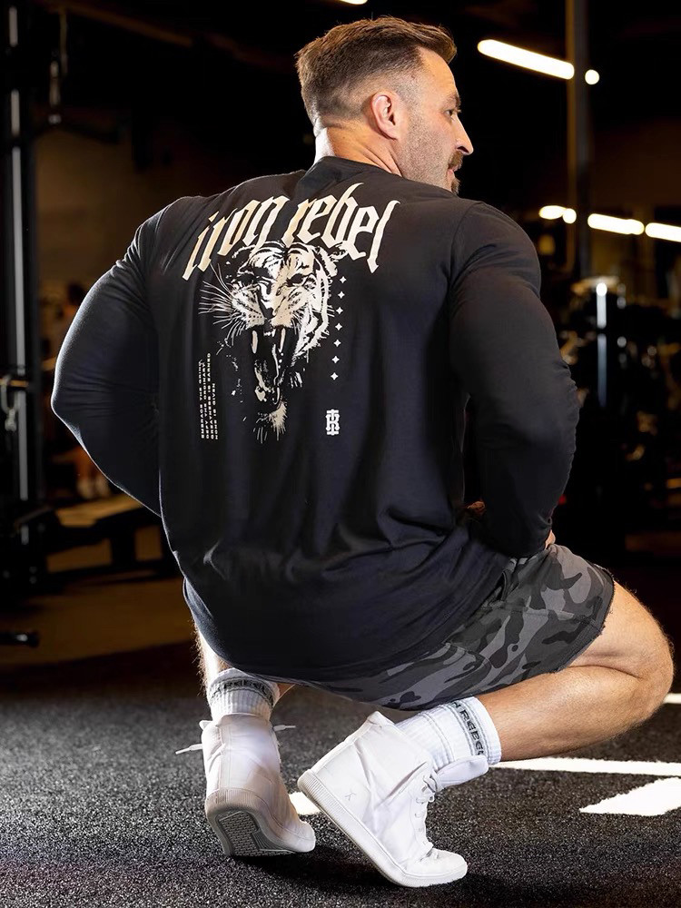 IR惩罚者运动长袖男美式健身上衣大码T恤训练正肩内搭弹力打底衫,淘宝优惠券,粉丝福利购,淘宝优惠卷