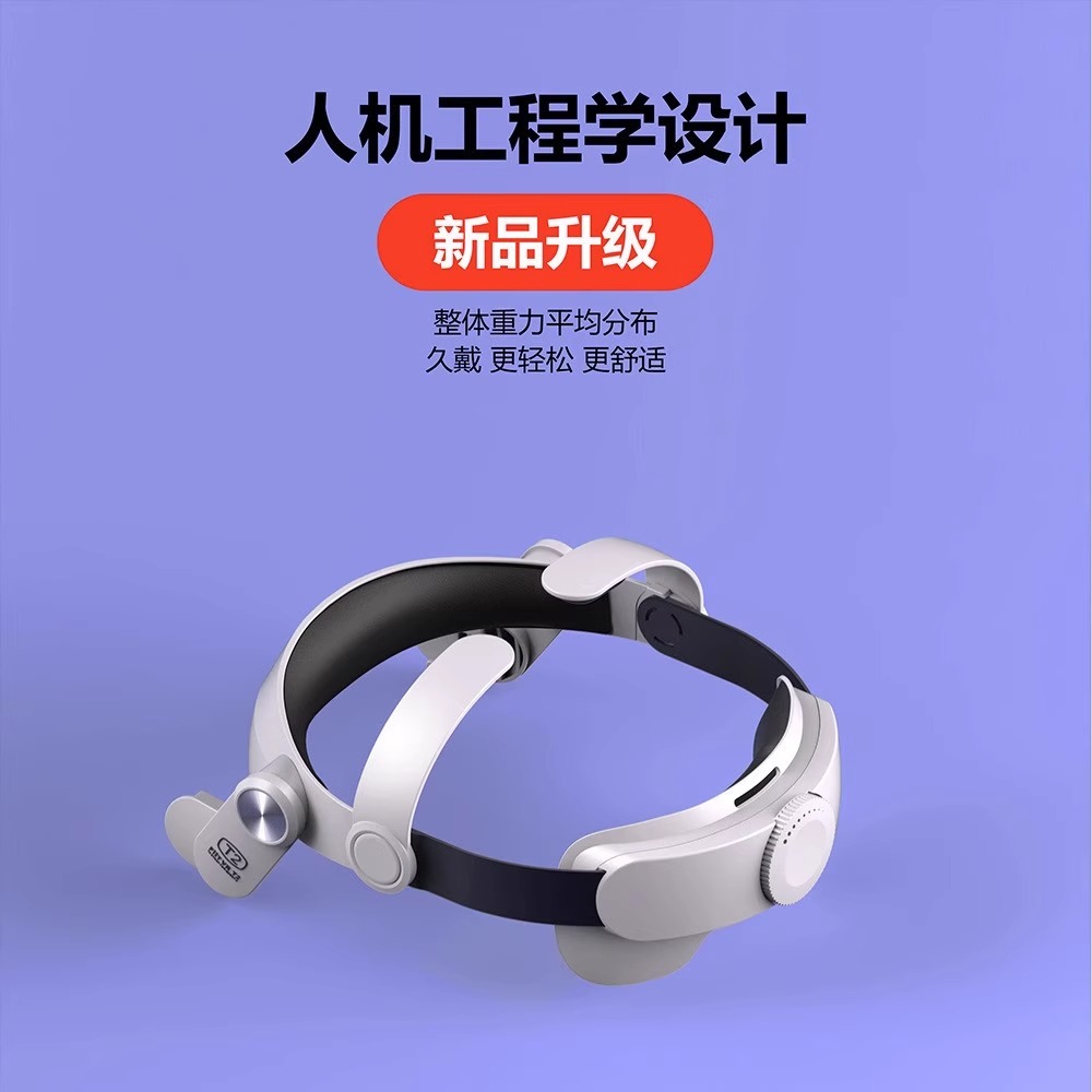 oculus quest2升级款精英头戴配件FIIT T2舒适M2便携Quest2收纳包-图1