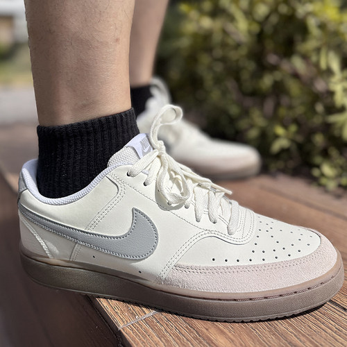 耐克Nike Court Vision Low男子低帮休闲运动板鞋HV2530-100 - 图0