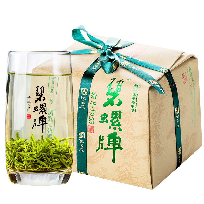 2024新茶上市碧螺春茶叶绿茶春茶洞庭苏州东山茶厂明前一级200g - 图0