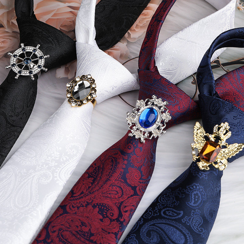 男士领带箍英皇爵迹水钻领环夹西服衬衫时尚领带箍复古骑士领带扣,淘宝优惠券,粉丝福利购,淘宝优惠卷