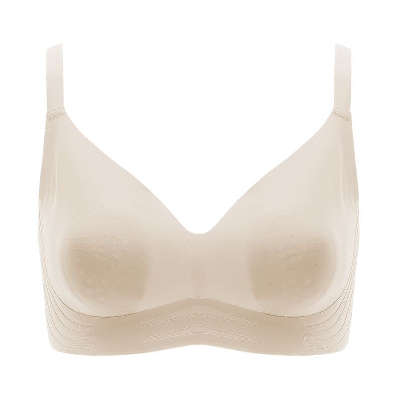 无痕大胸显小超薄款夏季收副乳内衣 芬格美文胸