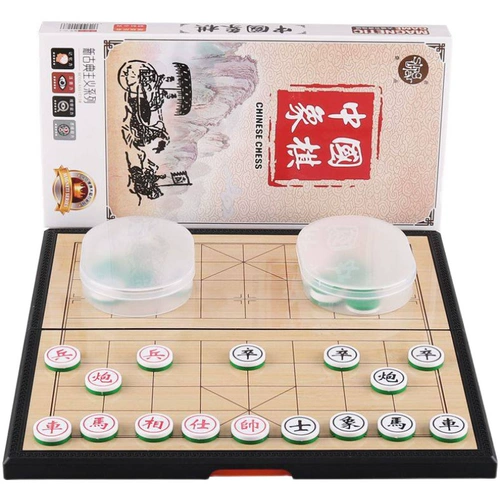 Китайские шахматы, детский магнитный портативный складной комплект для школьников